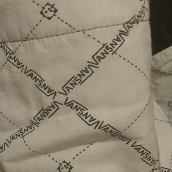 "VINTAGE" VANS+ Dickie's COLAB!! OLD SKOOL Pinstriped Punk ☠️☠️ shorts 2011 - Picture 7 of 15